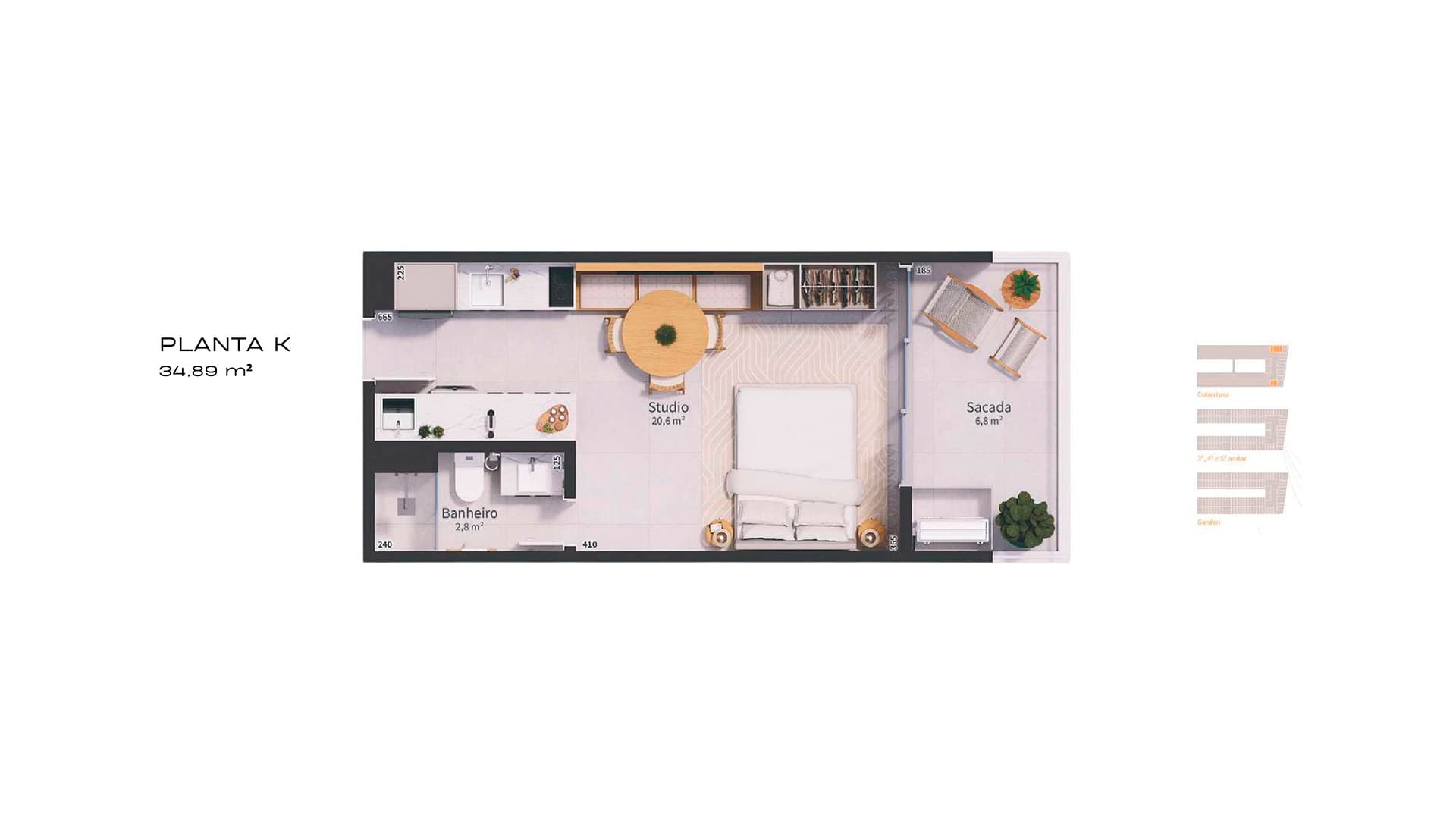 Planta baixa — Studio K
