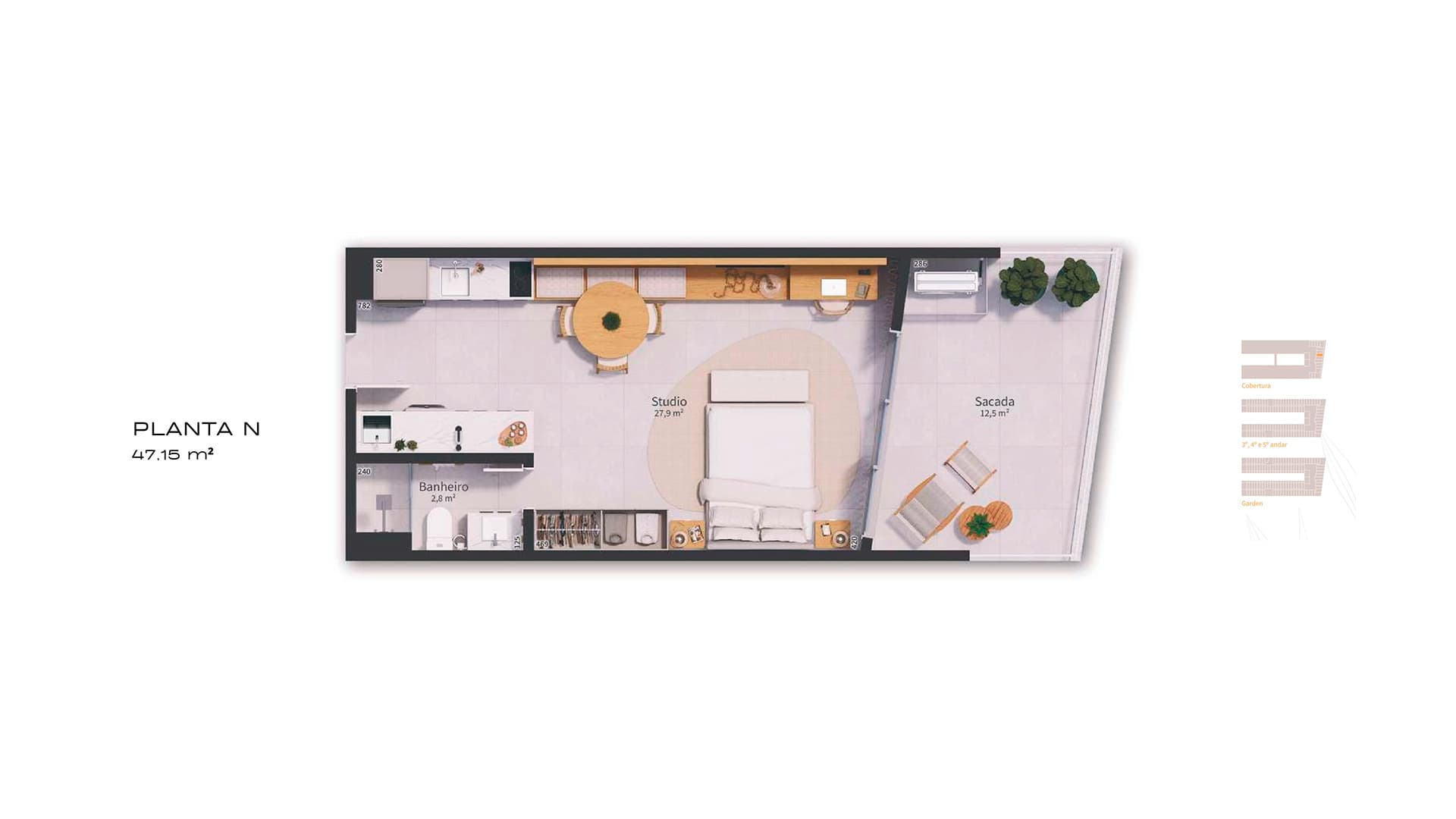 Planta baixa — Studio N