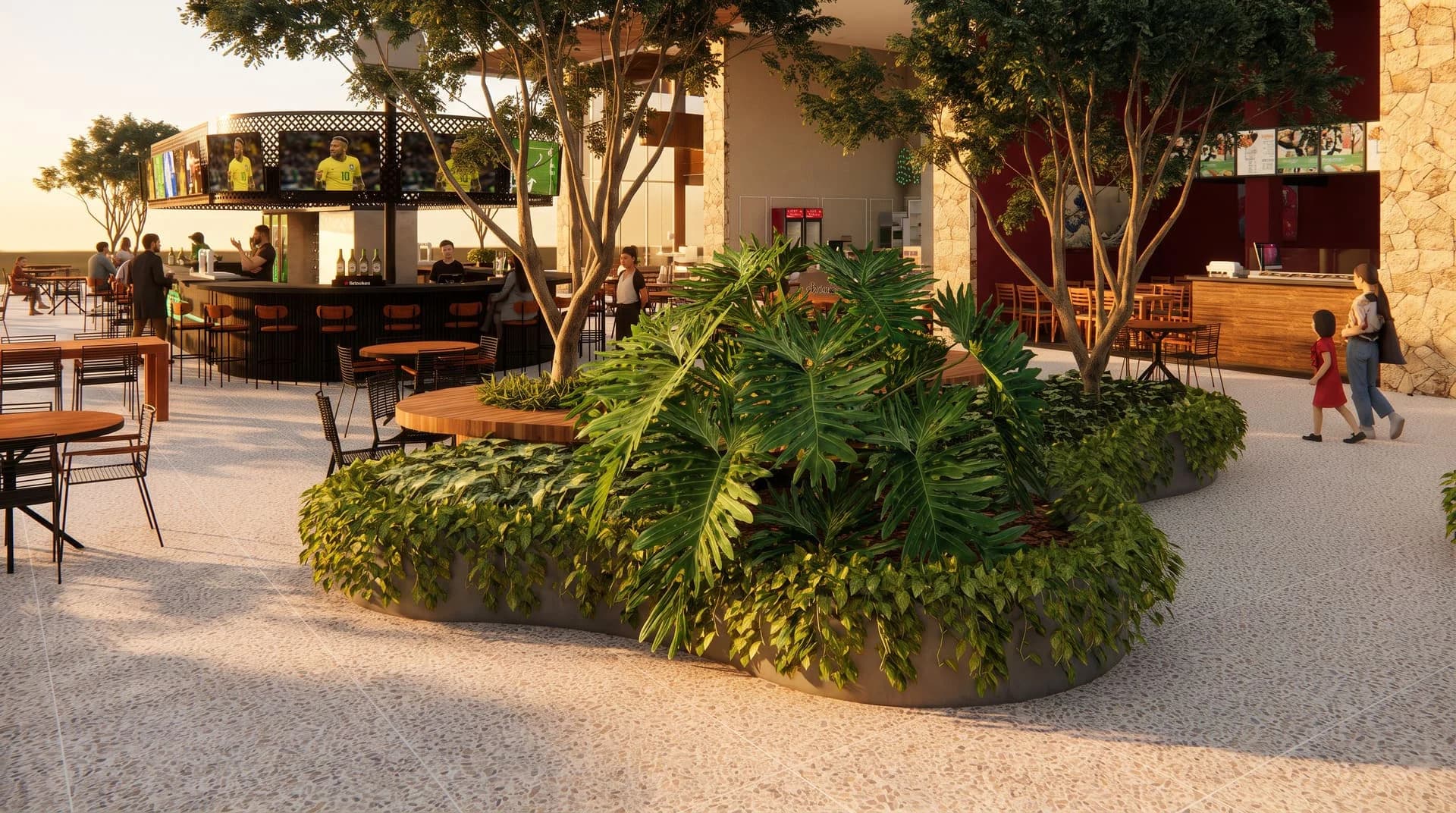 Mall do BOSC Ecovillage