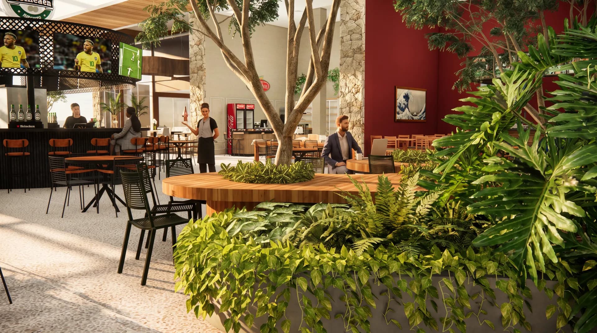 Mall do BOSC Ecovillage